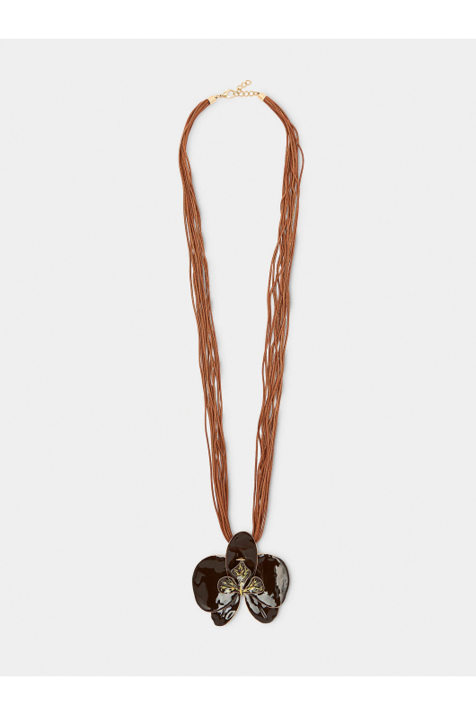 COLIER LUNG CU FLOARE