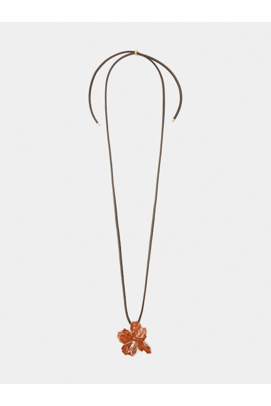 COLIER LUNG CU FLOARE