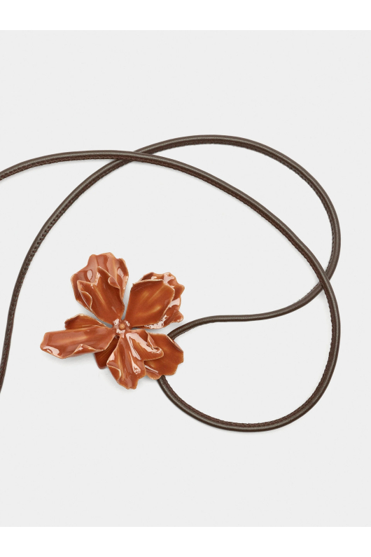 COLIER LUNG CU FLOARE