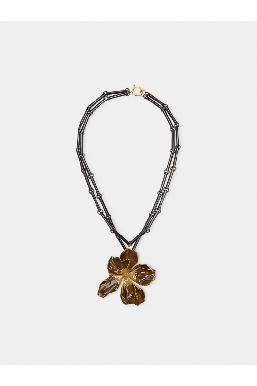 COLIER LUNG CU FLOARE
