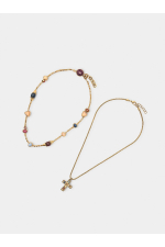 SET COLIERE MULTICOLORE