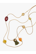 COLIER CU PIETRE MULTICOLORE