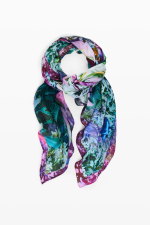 ESARFA CU PRINT FLORAL, DIN VASCOZA
