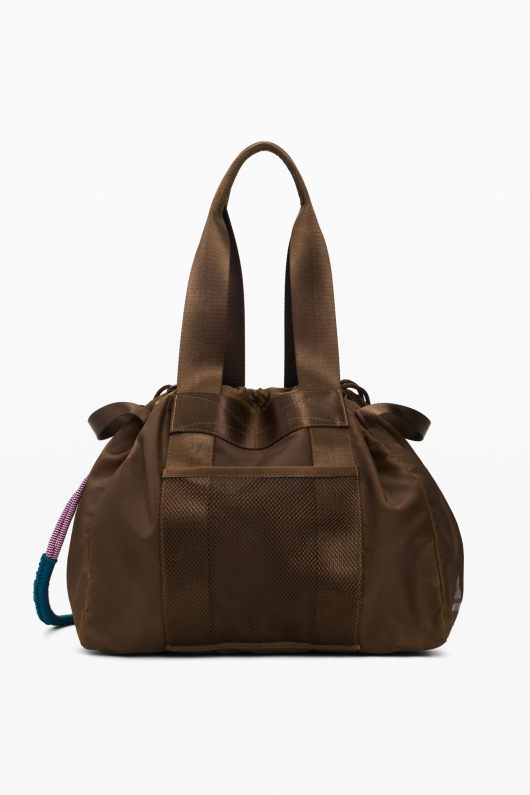 Geanta shopper mare din nailon ceruit