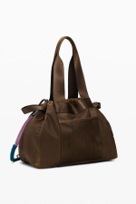 Geanta shopper mare din nailon ceruit