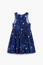 ROCHIE ALBASTRA CU FLORI