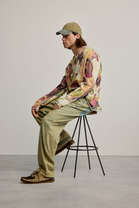 Pulover imprimat Gaugin