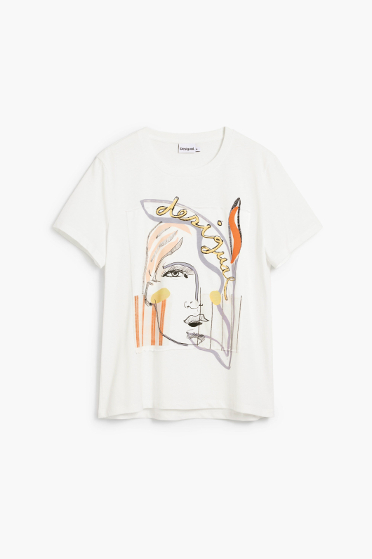 Tricou logo fata
