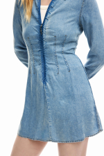 Rochie denim slim