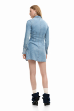 Rochie denim slim