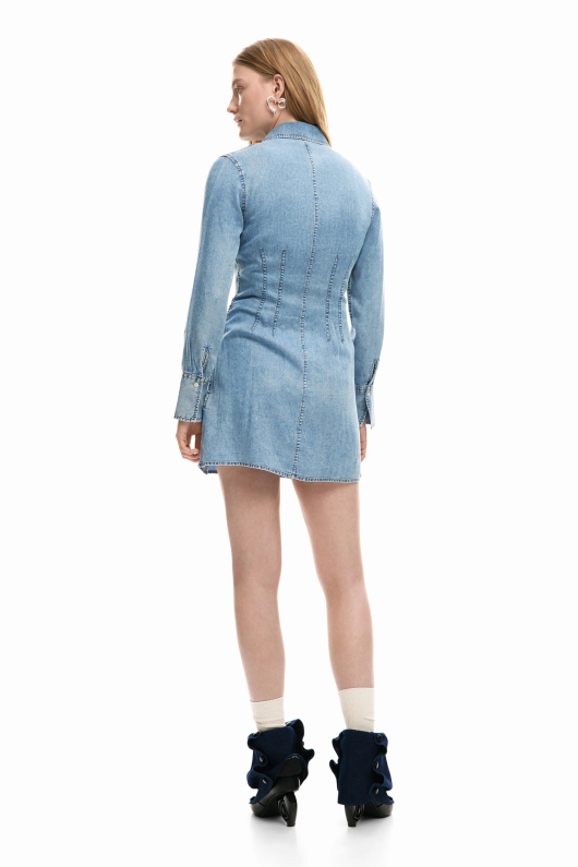 Rochie denim slim