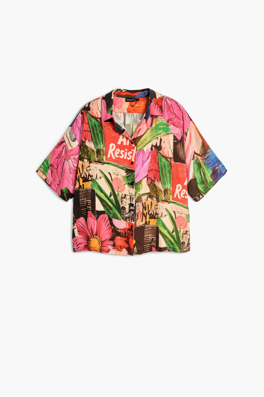 Camasa cu imprimeu floral