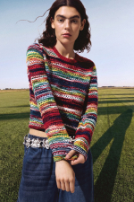 Pulover multicolor