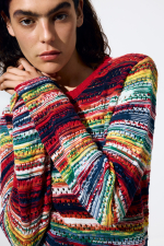 Pulover multicolor