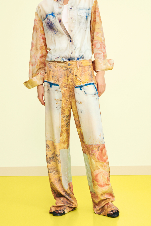 PANTALONI CU PRINT