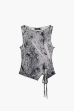 TOP GRI CU PRINT
