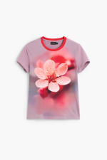 TRIOU CU PRINT FLOARE