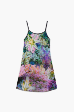 Rochie reversibila cu flori
