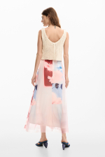 ROCHIE MIDI CU TOP CROSETAT