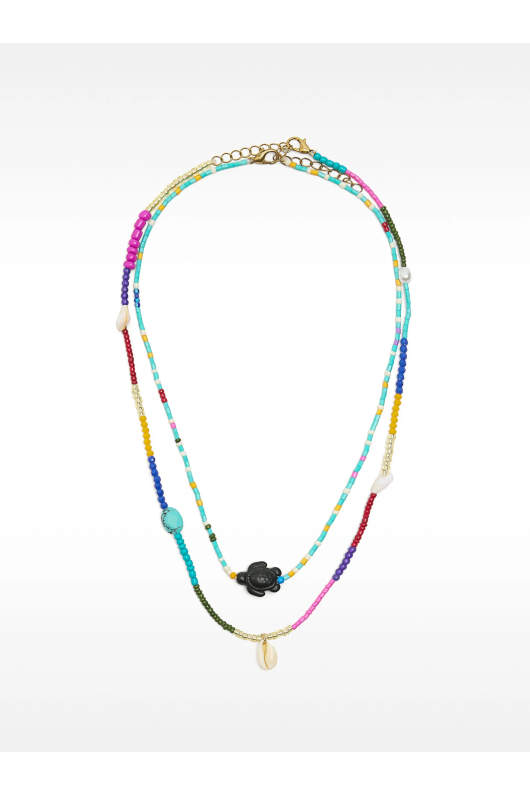 SET COLIERE MULTICOLORE