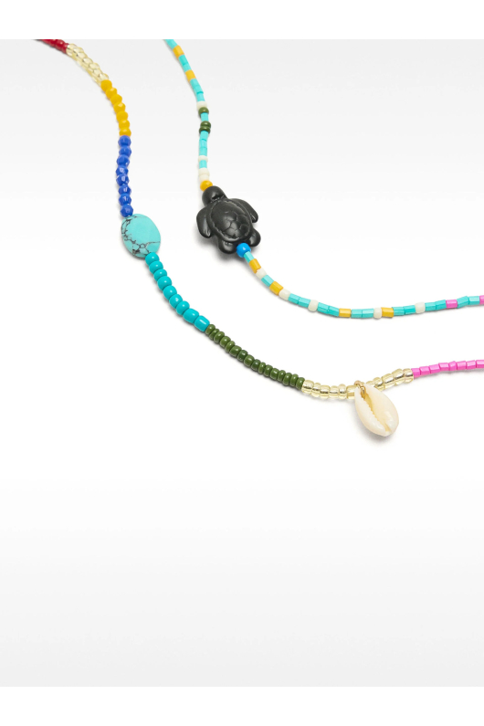 SET COLIERE MULTICOLORE