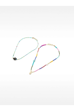 SET COLIERE MULTICOLORE