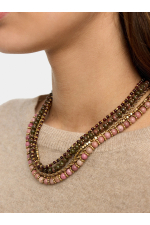 COLIER CU PIETRE MULTICOLORE