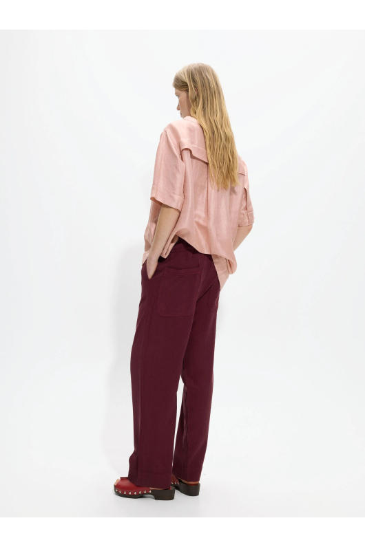 PANTALONI BORDO