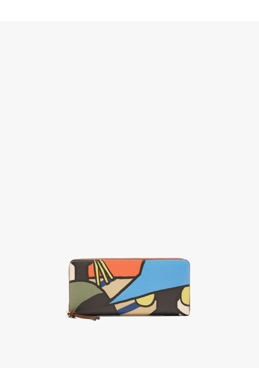 PORTOFEL CU PRINT