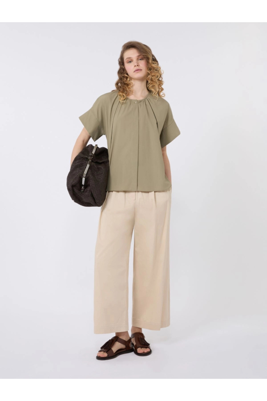 PANTALONI BEJ DIN BUMBAC