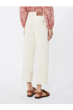 PANTALONI BEJ DENIM