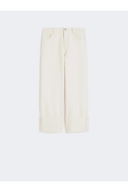 PANTALONI BEJ DENIM