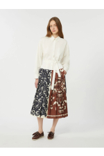 ROCHIE MIDI CREM CU PRINT
