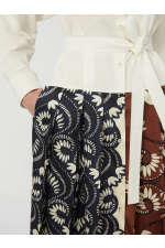 ROCHIE MIDI CREM CU PRINT