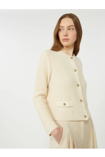 CARDIGAN ECRU CU BUTONI