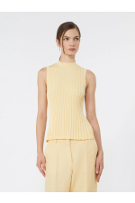 TOP GALBEN DIN TRICOT