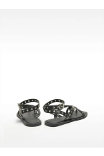 SANDALE NEGRE CU TINTE