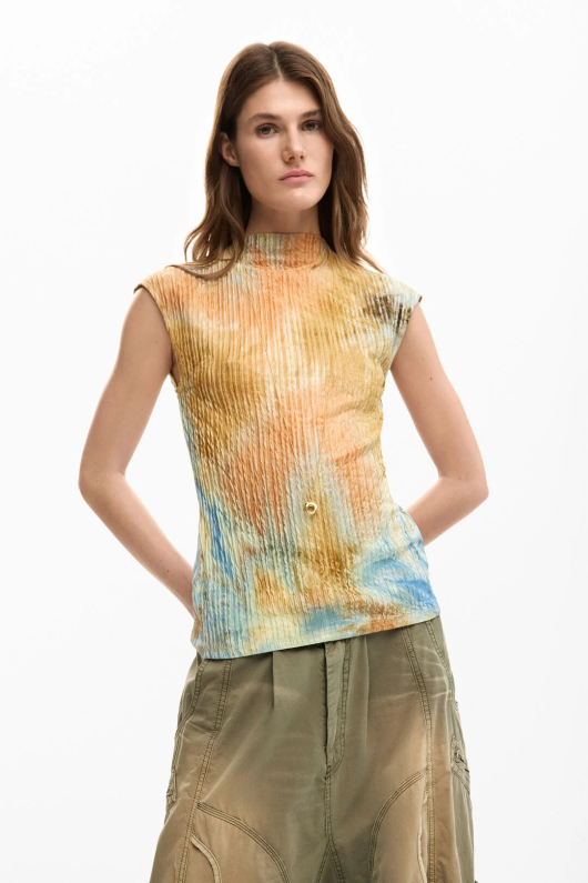 Tricou texturat