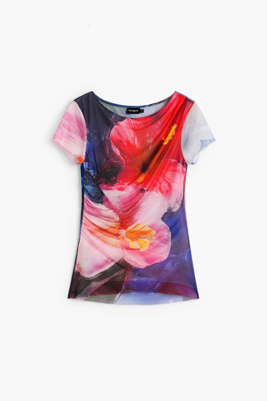 BLUZA CU PRINT FLORAL