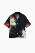 CAMASA DIN VASCOZA CU PRINT TROPICAL