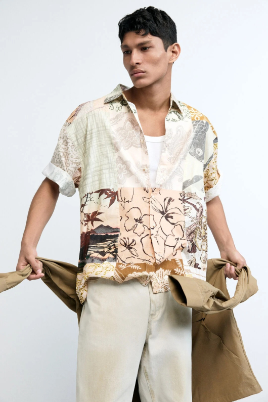 Camasa patch oriental