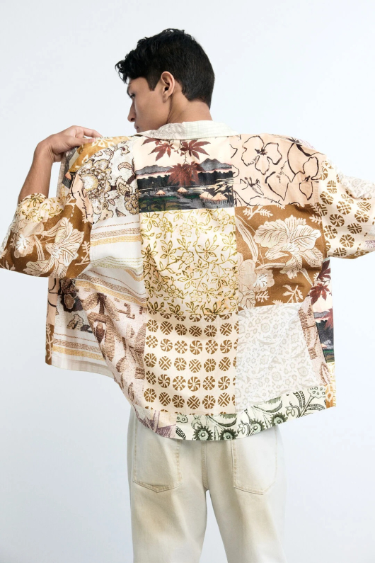 Camasa patch oriental