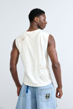 MAIEU BEJ, CU BRODERIE