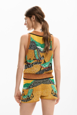 Maiou jacquard fara maneci