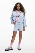 PANTALONI SCURTI DENIM