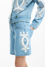 PANTALONI SCURTI DENIM