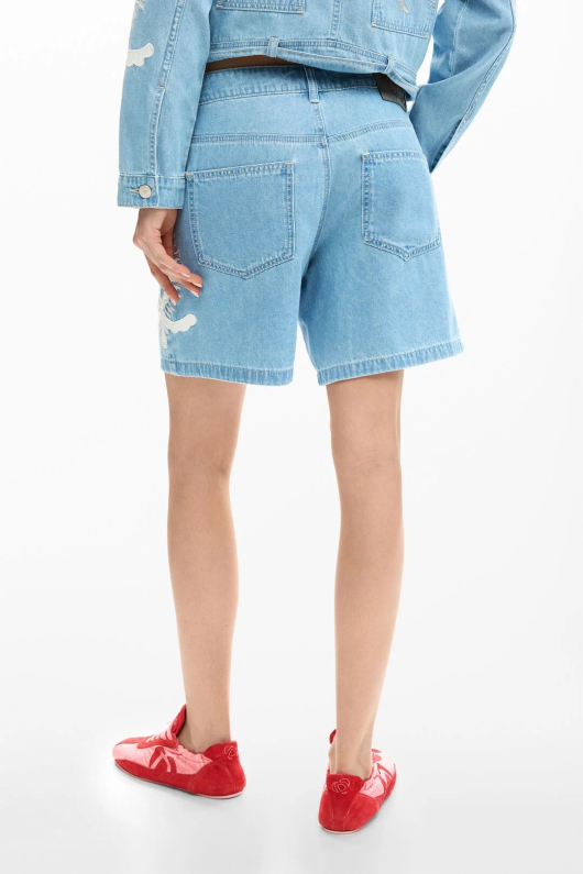 PANTALONI SCURTI DENIM