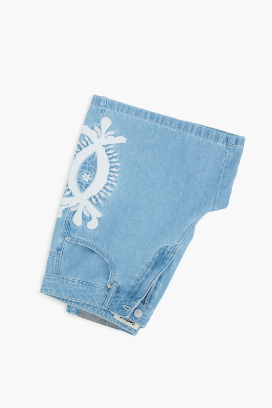 PANTALONI SCURTI DENIM