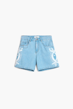 PANTALONI SCURTI DENIM