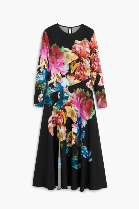 Rochie cu maneca lunga M. C. Lacroix